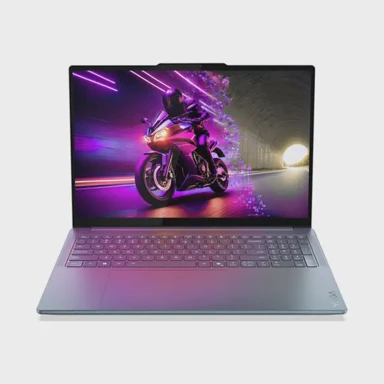 LENOVO Laptop Yoga Pro 9 Aura / Intel Core Ultra 7 255H, 16", 2880 x 1800 OLED, 32 GB RAM, 1 TB SSD, Windows 11 Home, tirkizna